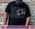 SINGLE COLOR SCREEN PRINT - DAD SCRIPT