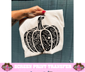 SINGLE COLOR SCREEN PRINT - PUMPKIN