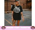 SINGLE COLOR SCREEN PRINT - HELLO FALL CHEETAH