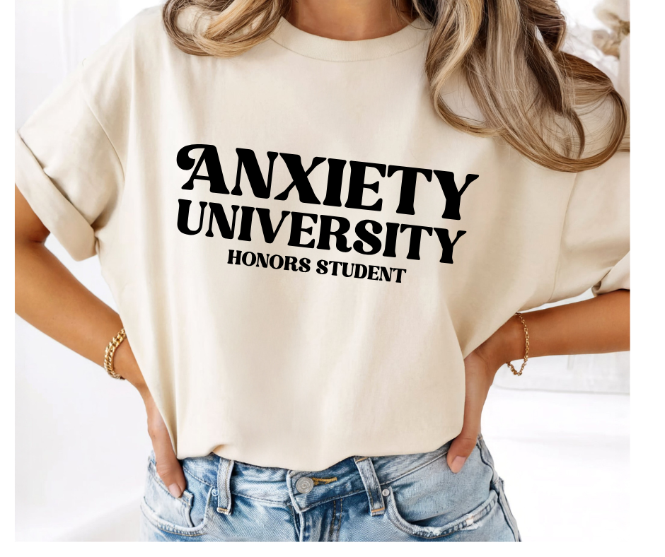 SINGLE COLOR SCREEN PRINT - ANIXETY UNIVERSITY