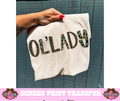 FULL COLOR SCREEN PRINT - OL'LADY