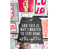 SINGLE COLOR SCREEN PRINT - STAY HOME