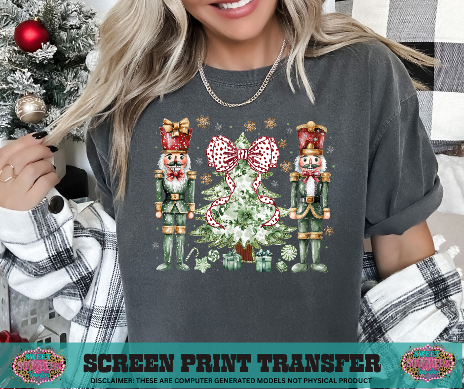 FULL COLOR SCREEN PRINT - NUT CRACKER