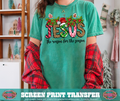 FULL COLOR SCREEN PRINT - JESUS IS THE REASON