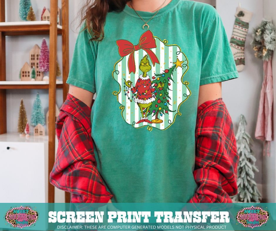 FULL COLOR SCREEN PRINT - STRIPES