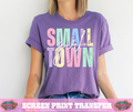 FULL COLOR SCREEN PRINT - SMALL TOWN GIRL
