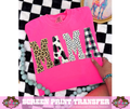 FULL COLOR SCREEN PRINT - MAMA VARISTY COWHIDE