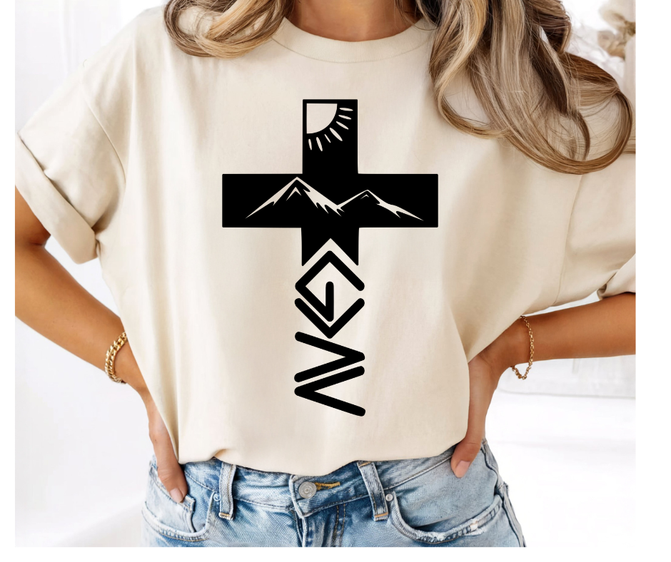 SINGLE COLOR SCREEN PRINT - G  CROSS