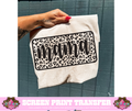 SINGLE COLOR SCREEN PRINT - MAMA CHEETAH