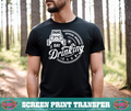 SINGLE COLOR SCREEN PRINT - OFFICAL MEMBER DAY DRINKING CLUB