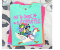 FULL COLOR SCREEN PRINT - OFF TO CAUSE A KERFUFFLE