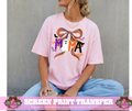 FULL COLOR SCREEN PRINT - MAMA WATERCOLOR BOW