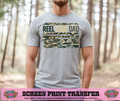 FULL COLOR SCREEN PRINT - REEL COOL DAD CAMO