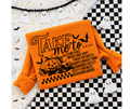 SINGLE COLOR SCREEN PRINT - TAKE ME