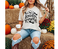 SINGLE COLOR SCREEN PRINT - HOWDY PUMPKIN