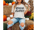 SINGLE COLOR SCREEN PRINT - JESUS CHEETAH