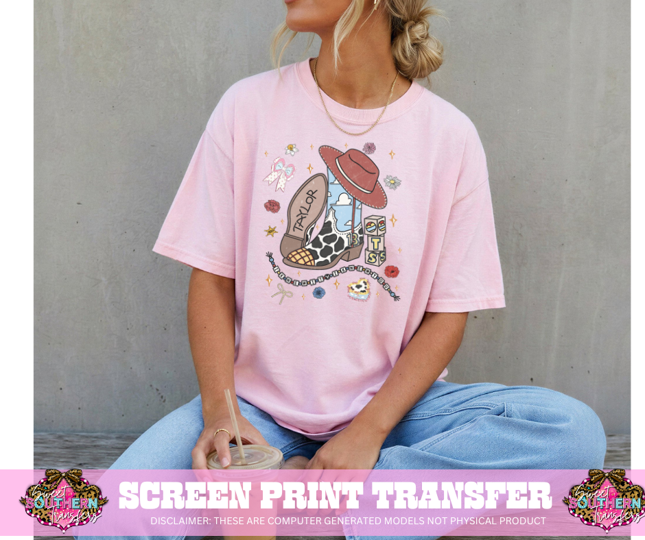 FULL COLOR SCREEN PRINT - TAYLOR