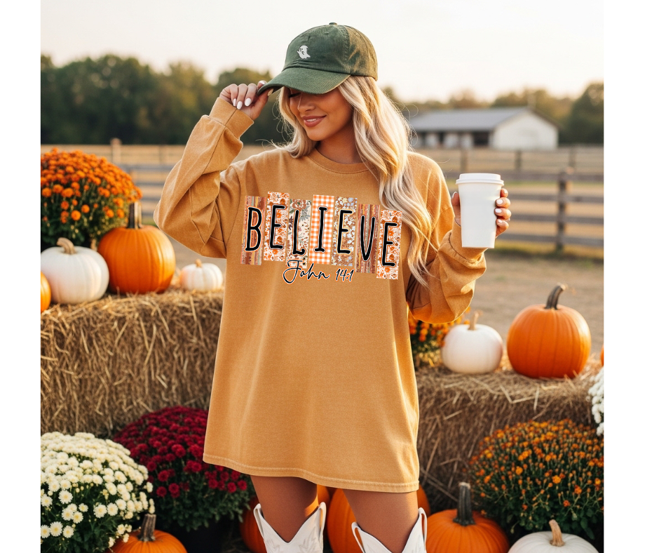 FULL COLOR SCREEN PRINT - BELIEVE