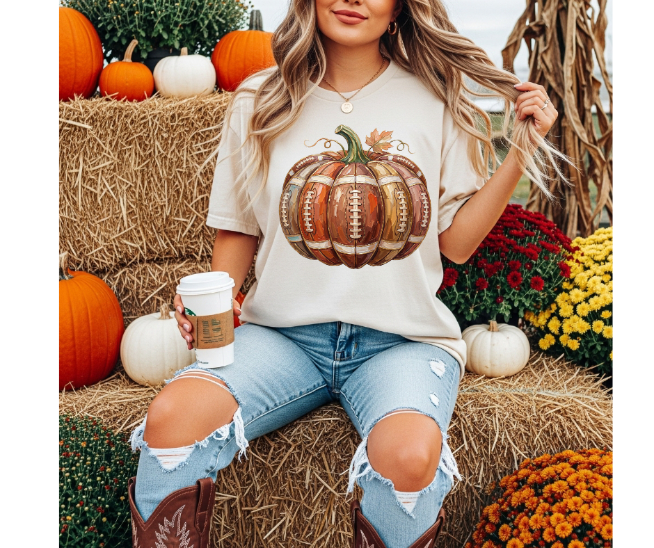 FULL COLOR SCREEN PRINT - FOOTBALL FALL