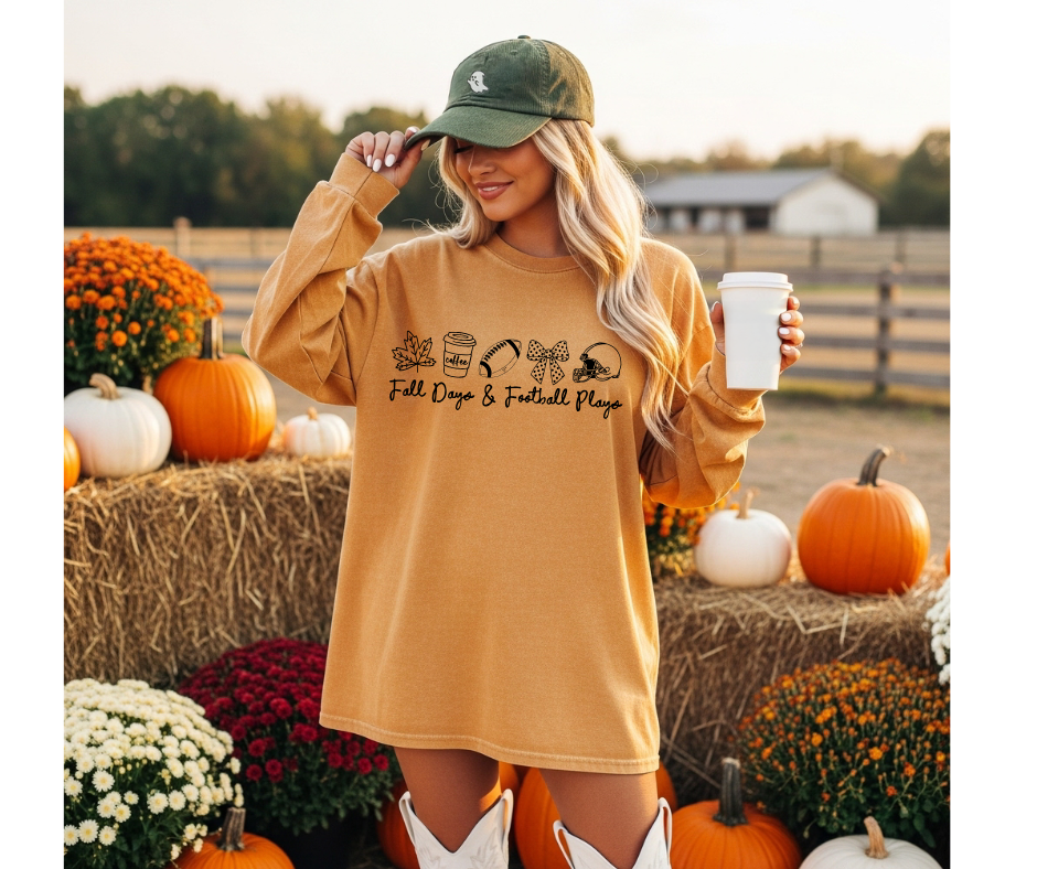 SINGLE COLOR SCREEN PRINT - FALL FOOTBALL