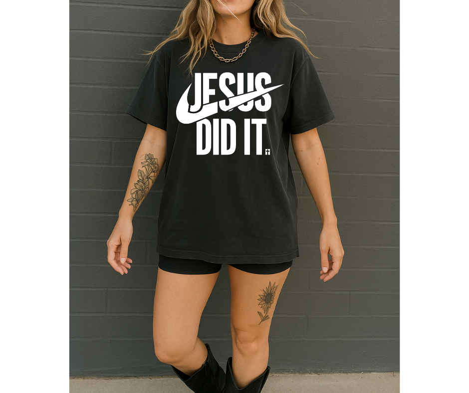 SINGLE COLOR SCREEN PRINT - JESUS