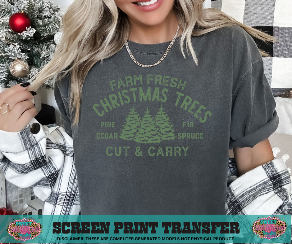 SINGLE COLOR SCREEN PRINT - FARM FRESH