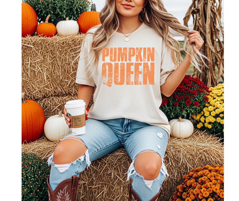 SINGLE COLOR SCREEN PRINT - PUMPKIN QUEEN