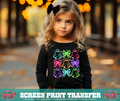 FULL COLOR SCREEN PRINT - BOO NEON