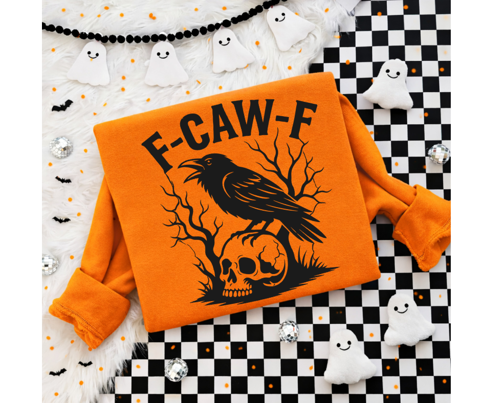 SINGLE COLOR SCREEN PRINT - F CAW F