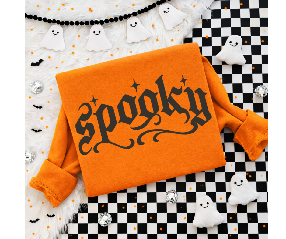 SINGLE COLOR SCREEN PRINT - SPOOKY