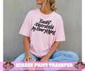 SINGLE COLOR SCREEN PRINT - EASILY DISTRACTED BY EVERYTHING