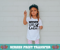 SINGLE COLOR SCREEN PRINT - WICKED LITTLE CUTIE