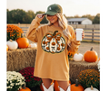 FULL COLOR SCREEN PRINT - PUMPKIN BOWS