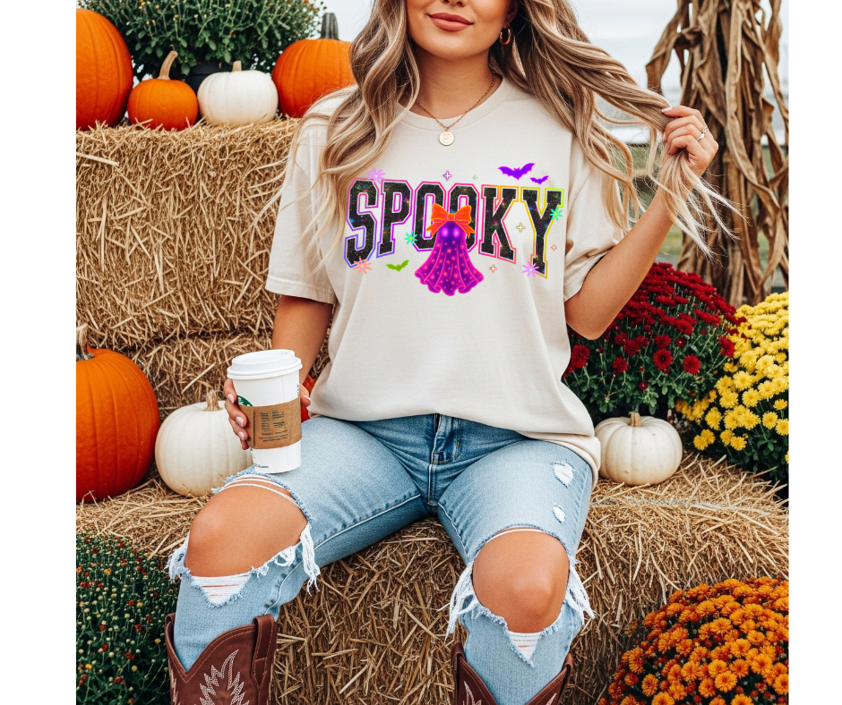 FULL COLOR SCREEN PRINT - SPOOKY NEON