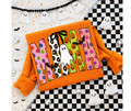 FULL COLOR SCREEN PRINT - MAMA BOW NEON SPOOKY