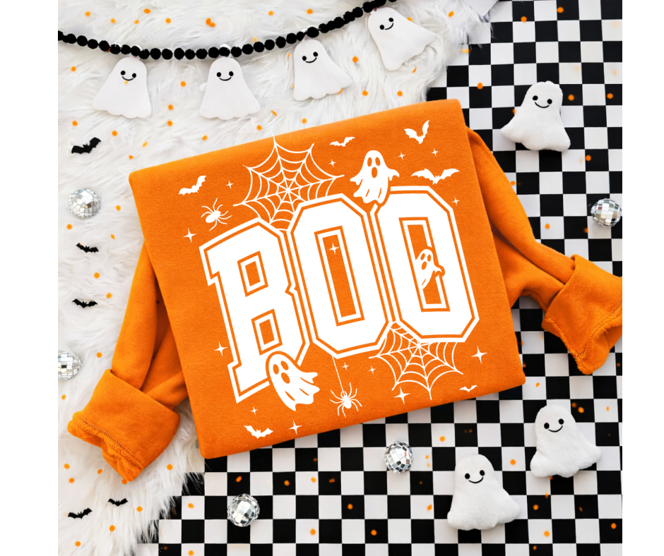 SINGLE COLOR SCREEN PRINT - BOO WEBS