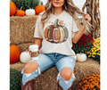 FULL COLOR SCREEN PRINT - FOOTBALL PUMPKIN