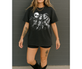 SINGLE COLOR SCREEN PRINT - 3 PEOPLE COFFEE