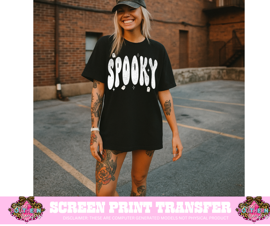 SINGLE COLOR SCREEN PRINT - SPOOKY VARISTY