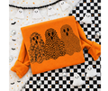 SINGLE COLOR SCREEN PRINT - 3 GHOSTS