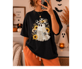 FULL COLOR SCREEN PRINT - GHOST COWHIDE BOO