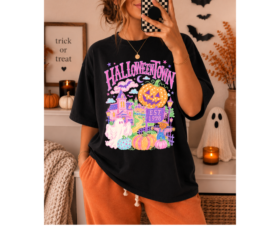 FULL COLOR SCREEN PRINT -  H TOWN BRIGHT