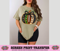 FULL COLOR SCREEN PRINT - FOOTBALL PUMPKIN