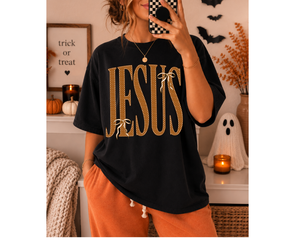 SINGLE COLOR SCREEN PRINT - JESUS