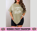SINGLE COLOR SCREEN PRINT - HOWDY DARLIN