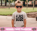 SINGLE COLOR SCREEN PRINT - JOLLY LITTLE DUDE