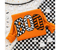 FULL COLOR SCREEN PRINT - BOOOO CHECKERED