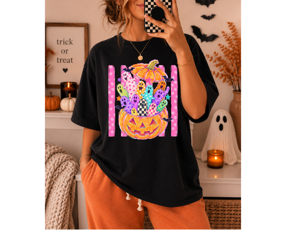 FULL COLOR SCREEN PRINT - STRIPES NEON