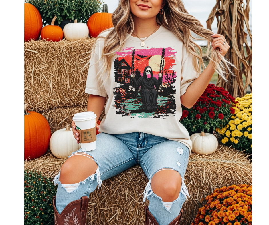 FULL COLOR SCREEN PRINT - BUBBLE SWING