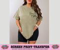 SINGLE COLOR SCREEN PRINT - YOU MATTER